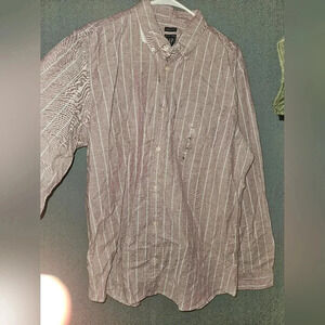 Gap Mens Button Up Long Sleeve Dress Shirt Size Xl